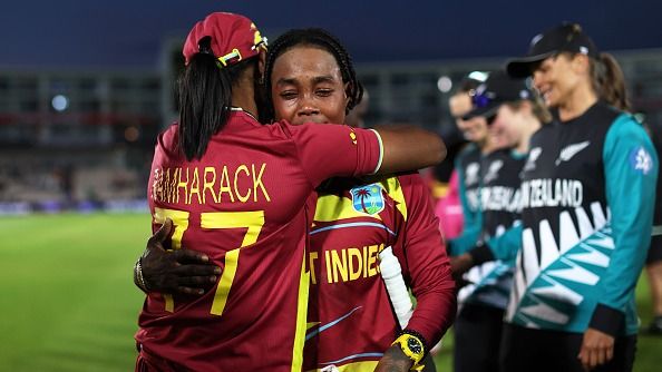 Shemaine Campbell breaks down in tears after leading West Indies to victory Shemaine Campbell breaks down in tears after leading West Indies to victory