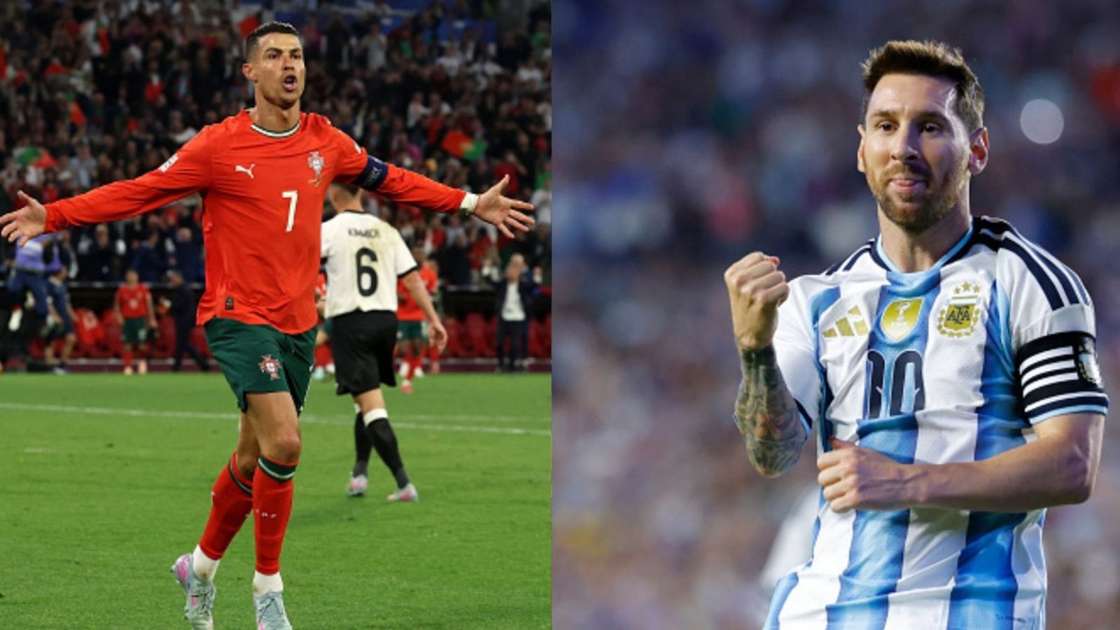 FIFA WC 2026 : अब मेसी और रोनाल्डो की बारी, अर्जेंटीना व पुर्तगाल के मैच कब, कहां और कैसे देखें Live, यहां जानें सब कुछ Messi and Ronaldo