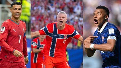 FIFA WC 2026 : 23 जून को मैदान में होंगे एम्बाप्पे, रोनाल्डो और हालैंड, जानें कब कितने बजे शुरू होंगे मैच और किस ऐप पर होगी Streaming Cristiano Ronaldo of Portugal and Erling Haaland from Norway. Finally, Kylian Mbappé of France,