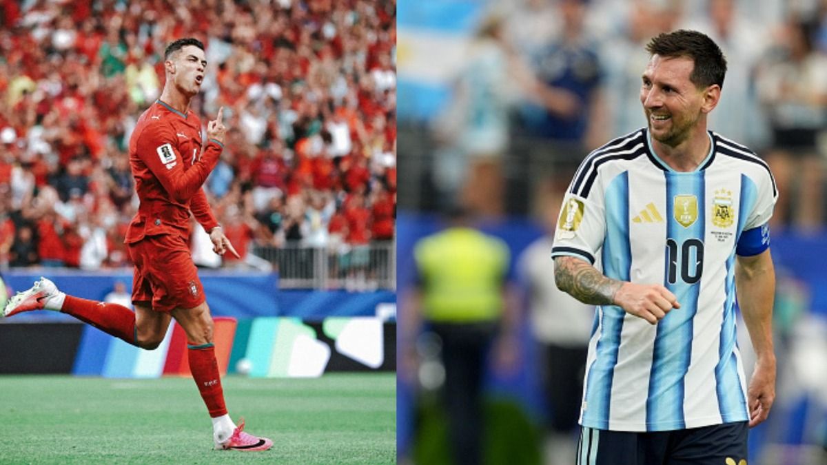 Ronaldo and Messi
