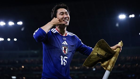 Daichi Kamada #15 of Japan
