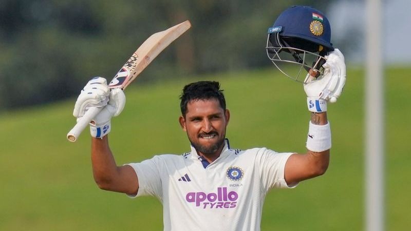 dhruv jurel after century