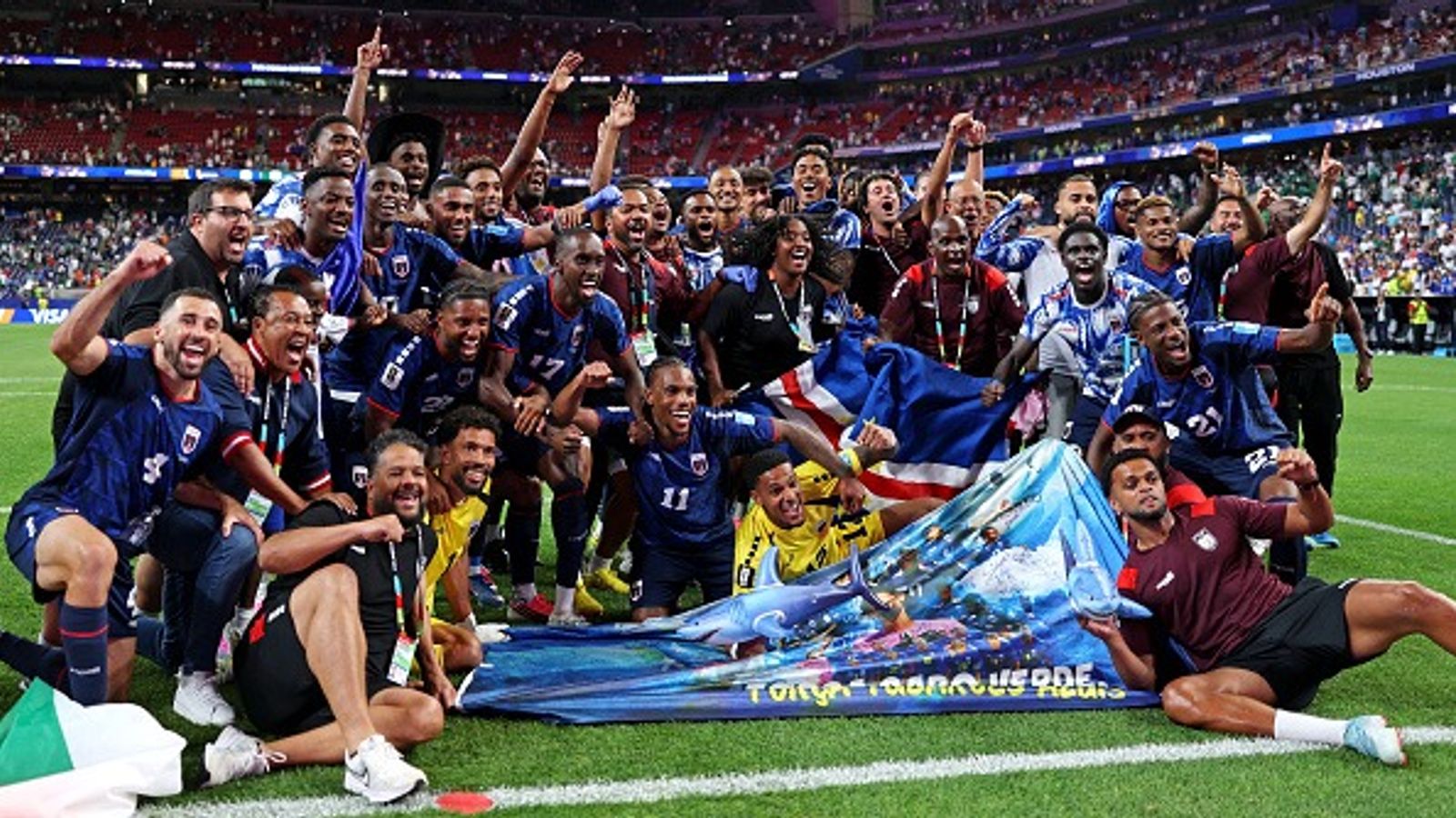 FIFA World Cup 2026: केप वर्डे ने रचा इतिहास, वर्ल्ड कप के नॉकआउट में पहुंचने वाला सबसे छोटा देश बना, अब अर्जेंटीना से मुकाबला केप वर्डे ने सऊदी अरब के साथ ड्रॉ खेला. (PC: Getty)