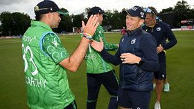 Ireland head coach Heinrich Malan Ireland head coach Heinrich Malan