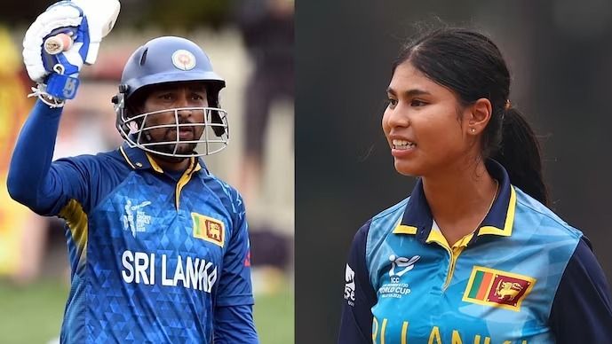 Dilshan and his daughter Limansa
