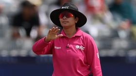 Umpire Vrinda Rathi Umpire Vrinda Rathi