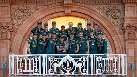 Australia team celebrate Australia team celebrate