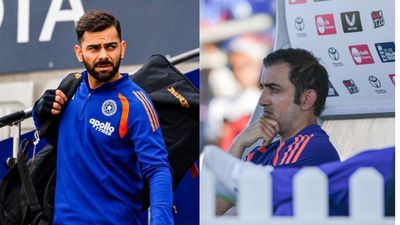 कोहली-गंभीर में सुलह नहीं, दोनों में बात बंद! टीम इंडिया के प्रैक्टिस सेशन से खुली पोल SportsTak Hindi