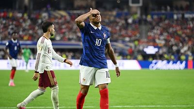 FIFA WC 2026: एम्बाप्पे वाली फ्रांस का सफर समाप्त, स्पेन ने 16 साल बाद फाइनल में रखा कदम Kylian Mbappe #10 of France
