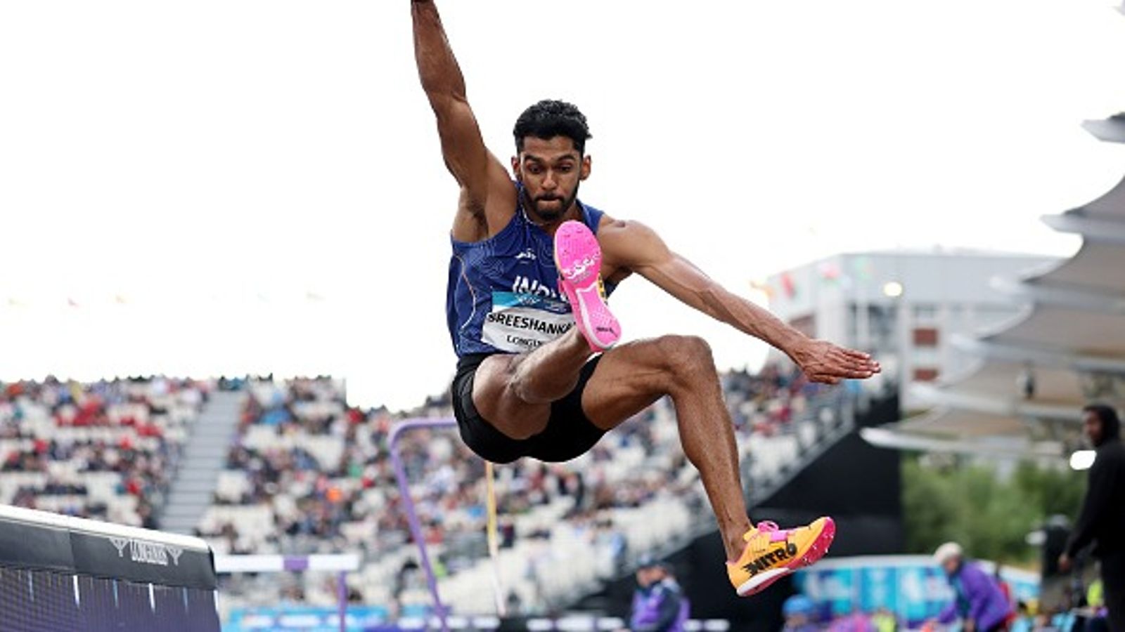 CWG 2026 : गेल की दूरी को नहीं फांद सके भारत के श्रीशंकर, 6cm से चूके गोल्ड तो सिल्वर से रचा इतिहास लॉंग जंप के दौरान मुरली श्रीशंकर