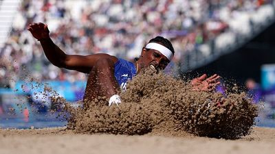 CWG 2026 : ट्रिपल जंप में भारत का डबल धमाल, प्रवीण चित्रावेल ने सिल्वर तो सेल्वा प्रभु ने जीता कांस्य Praveen Chithravel of Team India