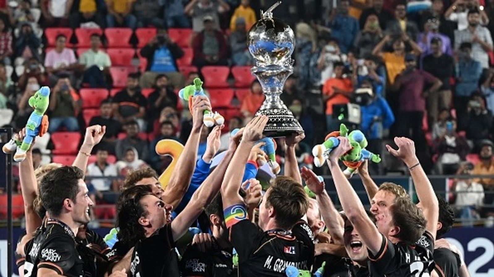 Hockey World Cup: छह देशों ने जीते कुल 15 वर्ल्ड कप, पाकिस्तान के पास सबसे ज्यादा खिताब, भारत के नाम एक ट्रॉफी, जानें विनर्स की लिस्ट जर्मनी डिफेंडिंग चैंपियन है. (PC: Getty)
