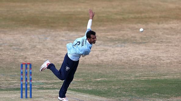 Yuzvendra Chahal of Northamptonshire 