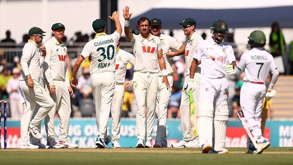 Mitchell Starc of Australia 