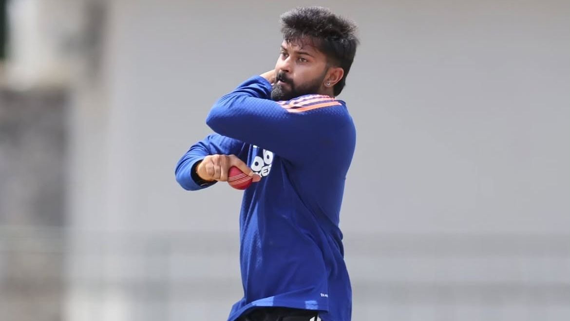 Saransh Jain is going to make his debut.