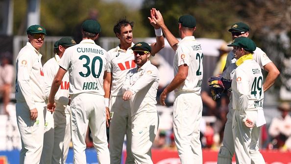 Mitchell Starc of Australia 