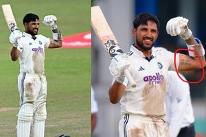 ध्रुव जुरेल ने 7वें नंबर पर जड़ा ऐतिहासिक टेस्ट शतक, फिर दिखाया 'जय जवान, जय किसान' का टैटू SportsTak Hindi