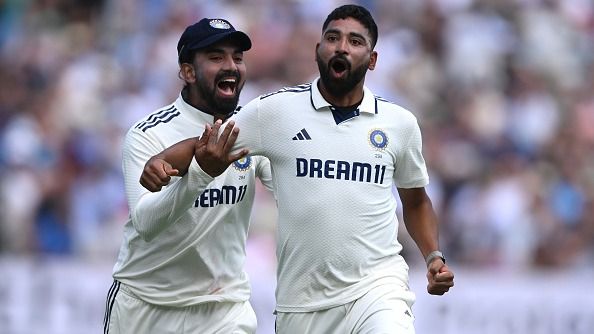 Mohammed Siraj and kl rahul