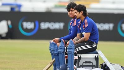 इशान किशन अफगानिस्तान के खिलाफ पहले T20I में टीम इंडिया के लिए खेलेंगे या नहीं? श्रेयस अय्यर ने दी बड़ी अपडेट India's Ishan Kishan (R) and Vaibhav Sooryavanshi in this frame. (Getty)