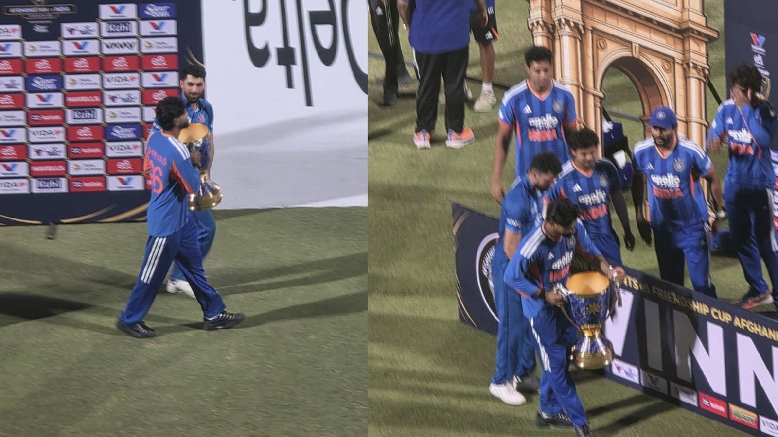 IND vs AFG : भारत ने सीरीज के साथ जीता दिल, अफगानिस्तान के कप्तान को ट्रॉफी के साथ बुलाया, पहली बार हुआ ऐसा श्रेयस अय्यर और इब्राहिम जादरान