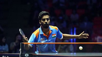 टेबल टेनिस में बड़े उलटफेर का शिकार भारत, 346वीं और 562वीं रैंक के ईरानी खिलाड़ियों से मिली हार Sathiyan Gnanasekaran of India