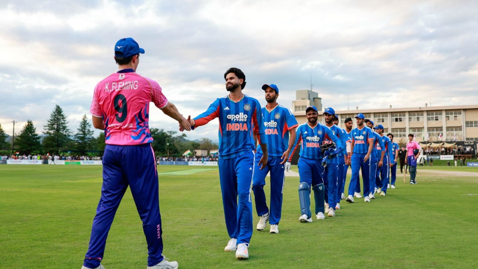 भारत-जापान क्रिकेट टीमों के बीच फिर टक्कर! इस तारीख को एशियन गेम्स 2026 में हो सकता है मुकाबला भारत-जापान ने सानो में टी20 मैच खेला. (Photo: BCCI)