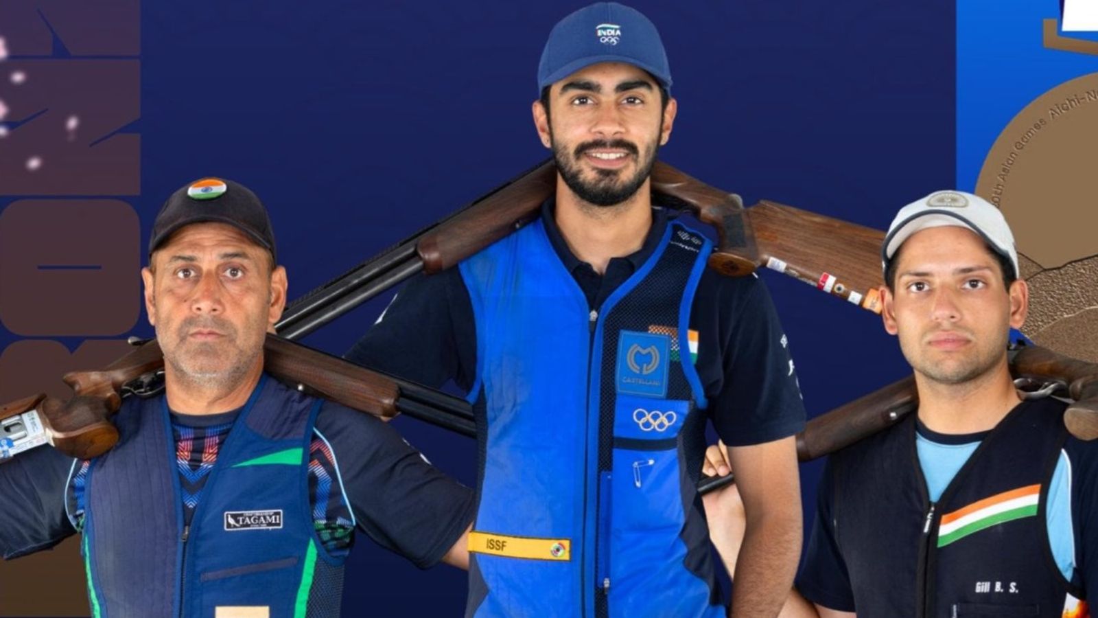 Asian Games: भारत के नाम शूटिंग में दो कांस्य पदक, पुरुष-महिला स्कीट टीमों को मिली सफलता india men skeet team
