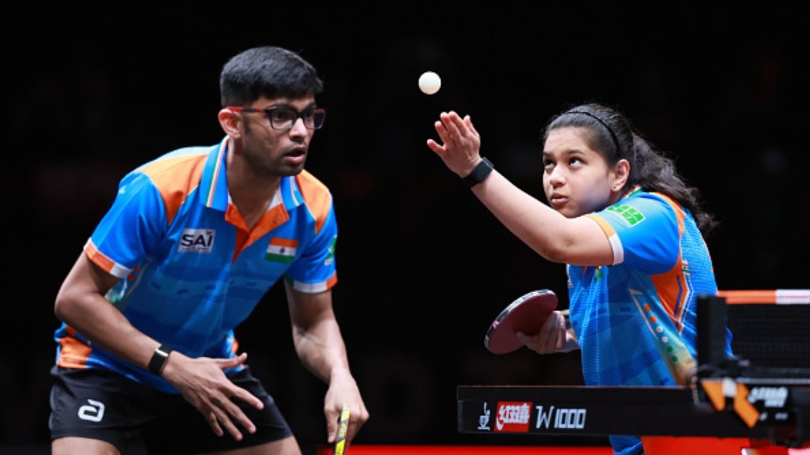 Asian Games: मानुष शाह-दिया चिताले ने रचा इतिहास, टेबल टेनिस में पदक किया पक्का Manush Shah Diya Chitale (Photo: Getty)