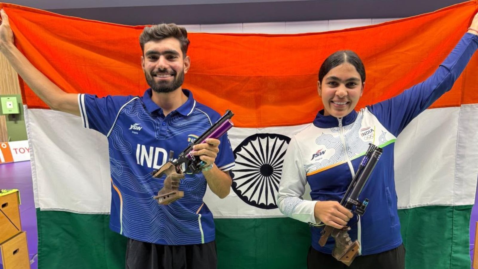 Asian Games: भारत ने जीता दूसरा गोल्ड मेडल, सुरुचि-कमलजीत ने शूटिंग में सोने पर लगाया निशाना kamaljeet suruchi