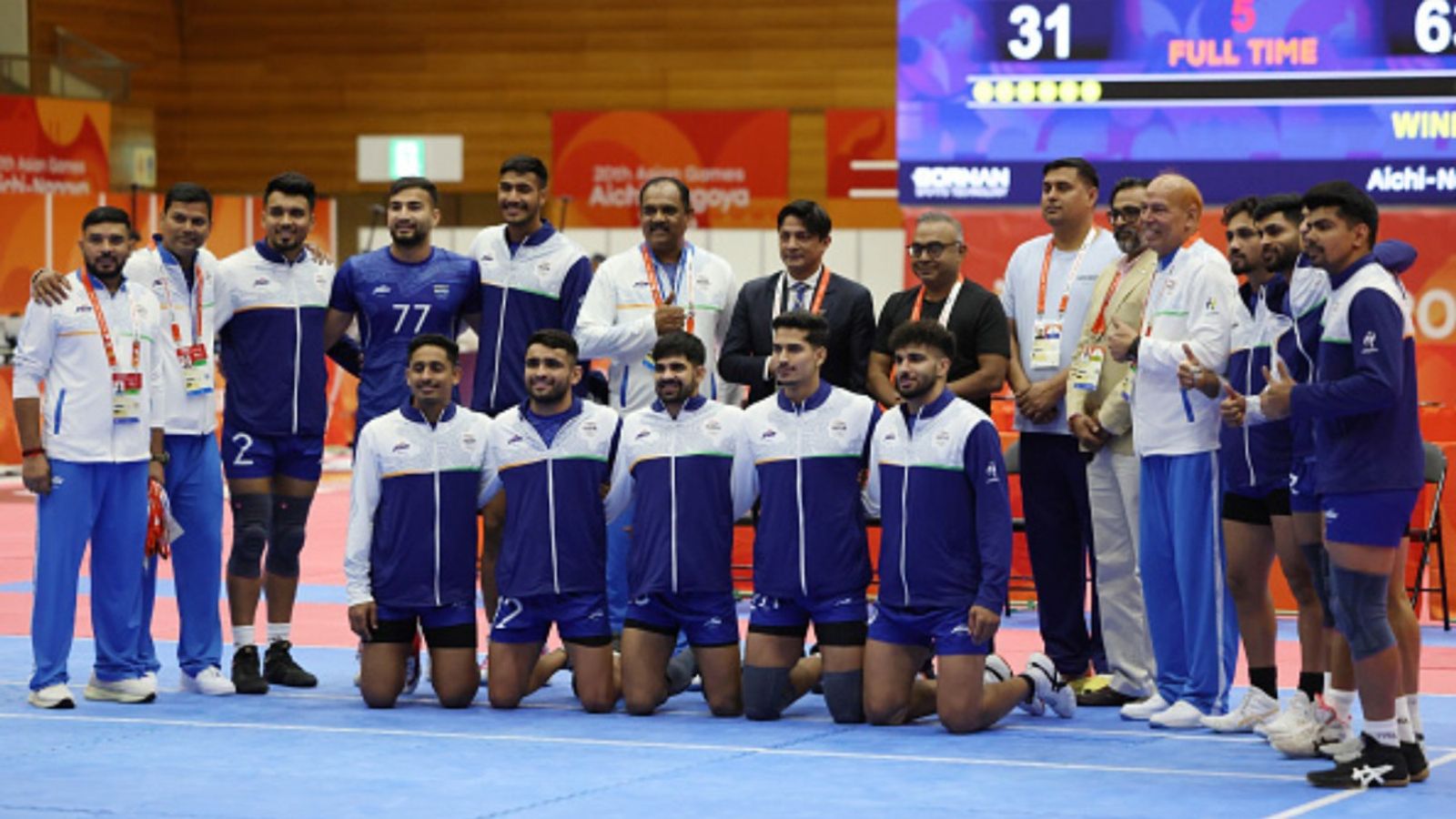 Asian Games 2026: भारत का कबड्डी में धूमधड़ाका, पुरुष और महिला टीमें अजेय रहते हुए फाइनल में दाखिल भारतीय पुरुष कबड्डी टीम. (Photo: Getty)