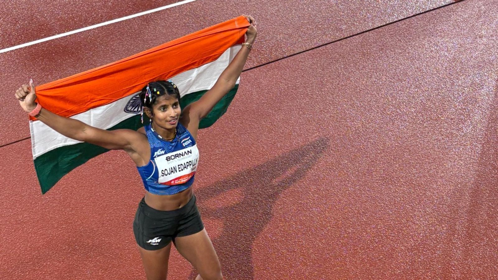 Asian Games: एंसी सोजन ने जीती चांदी, 2 सेंटीमीटर से फिसला सोना, शैली के हाथ से निकला कांसा Ancy sojan