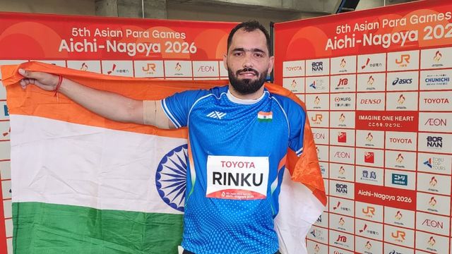 Asian Para Games में पहले दिन भारत ने 4 गोल्ड समेत जीते 11 मेडल, जानिए कहां-कहां मिली सफलता रिंकू ने एशियन पैरा गेम्स में गोल्ड जीता.