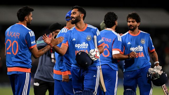 न्यूजीलैंड में टीम इंडिया 7 साल 8 महीने से T20I में अजेय, चेज किया अपना सबसे बड़ा टारगेट नमन धीर ने भारत के लिए फिनिशर की भूमिका निभाई. (Photo: Getty)