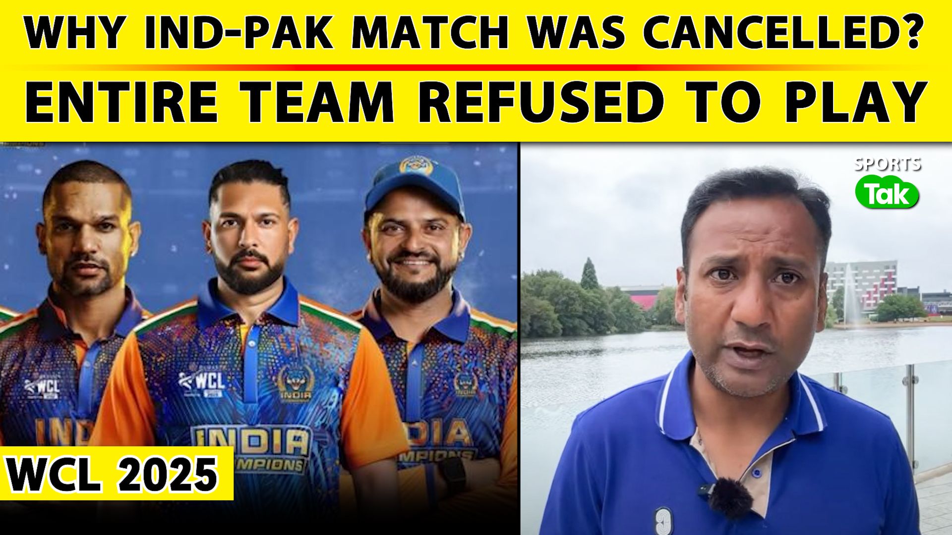 Sports Tak India vs Pakistan WCL match cancelled d