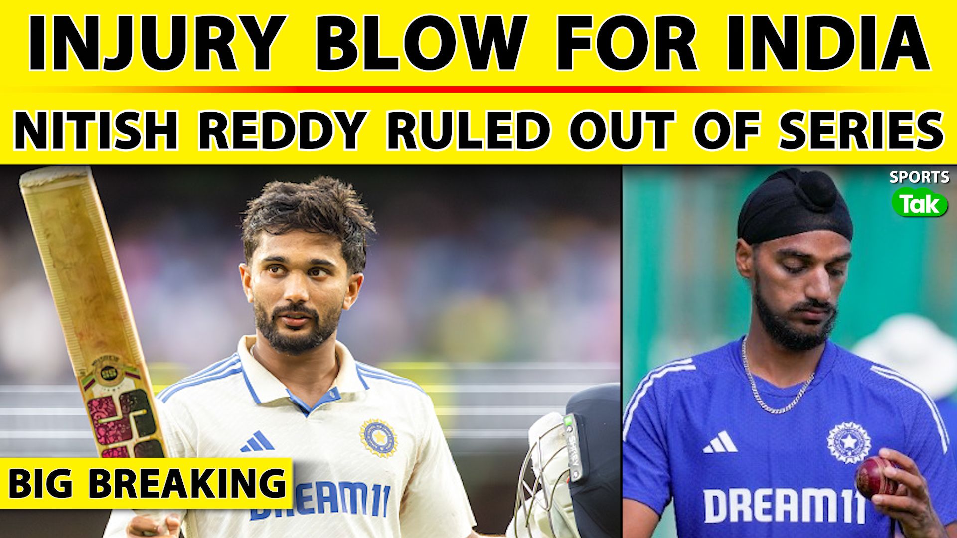 Sports Tak: Nitish Kumar Reddy ruled out of India 
