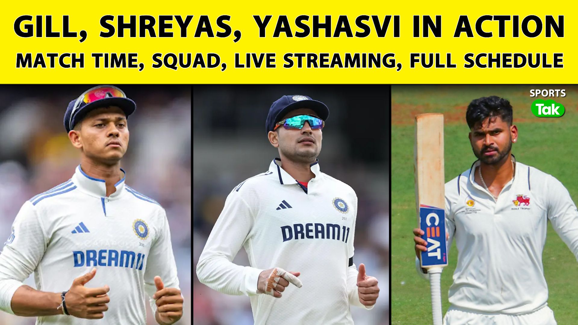Duleep Trophy: Shubman Gill, Ishan Kishan, Shreyas