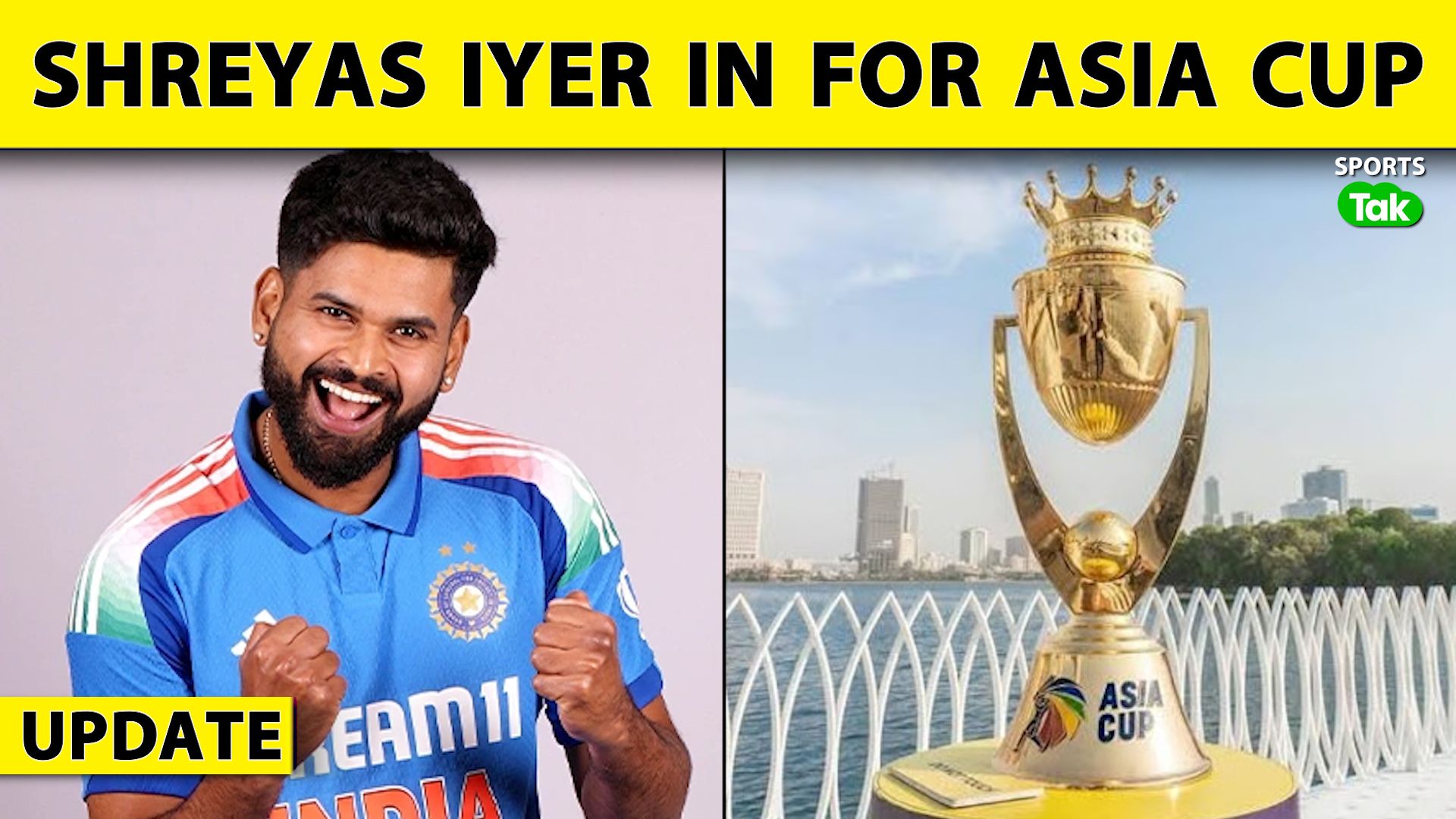 Shreyas Iyer set for Asia Cup return after impress