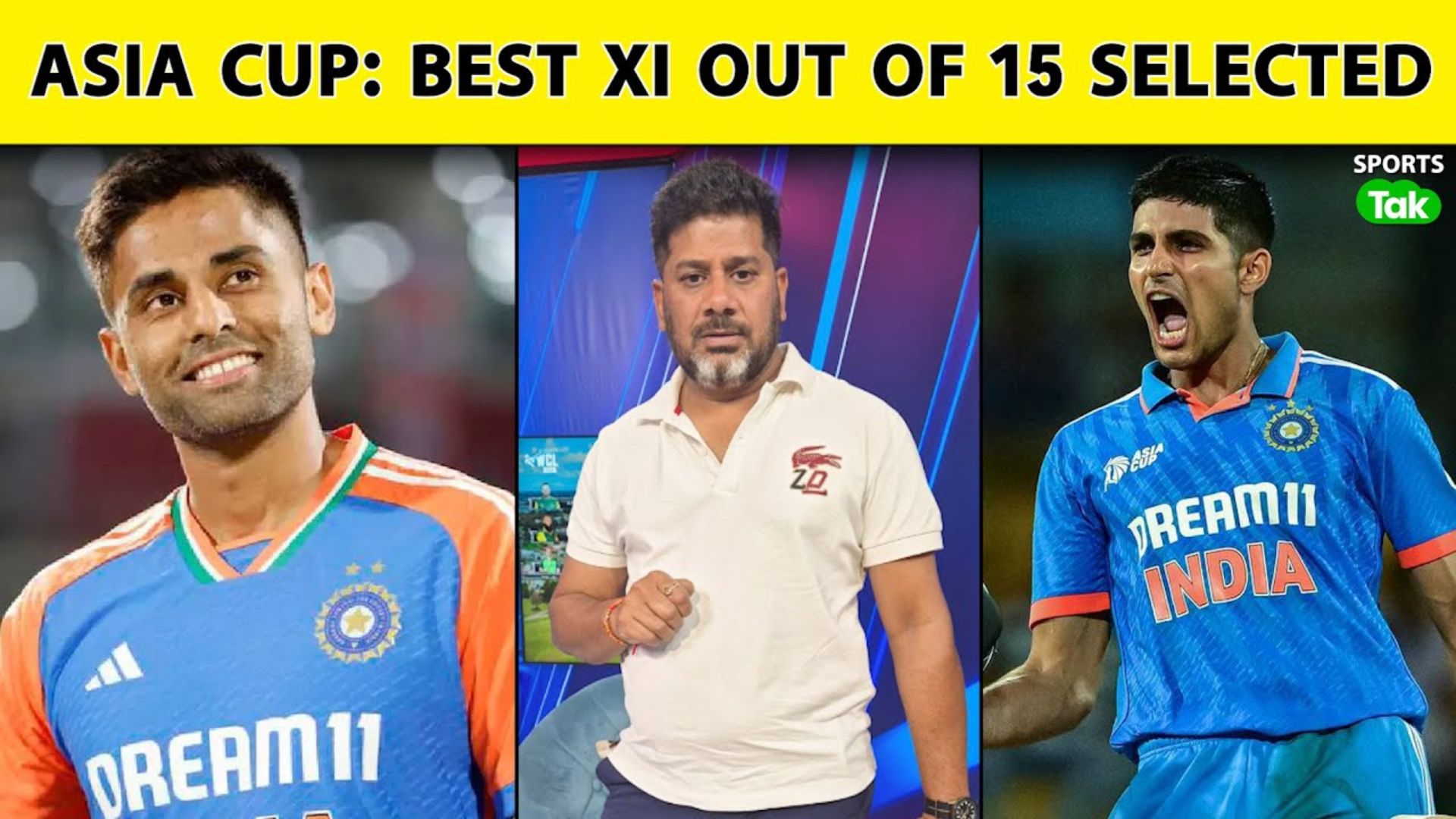 India's Asia Cup Squad Announced: Shubman Gill Nam