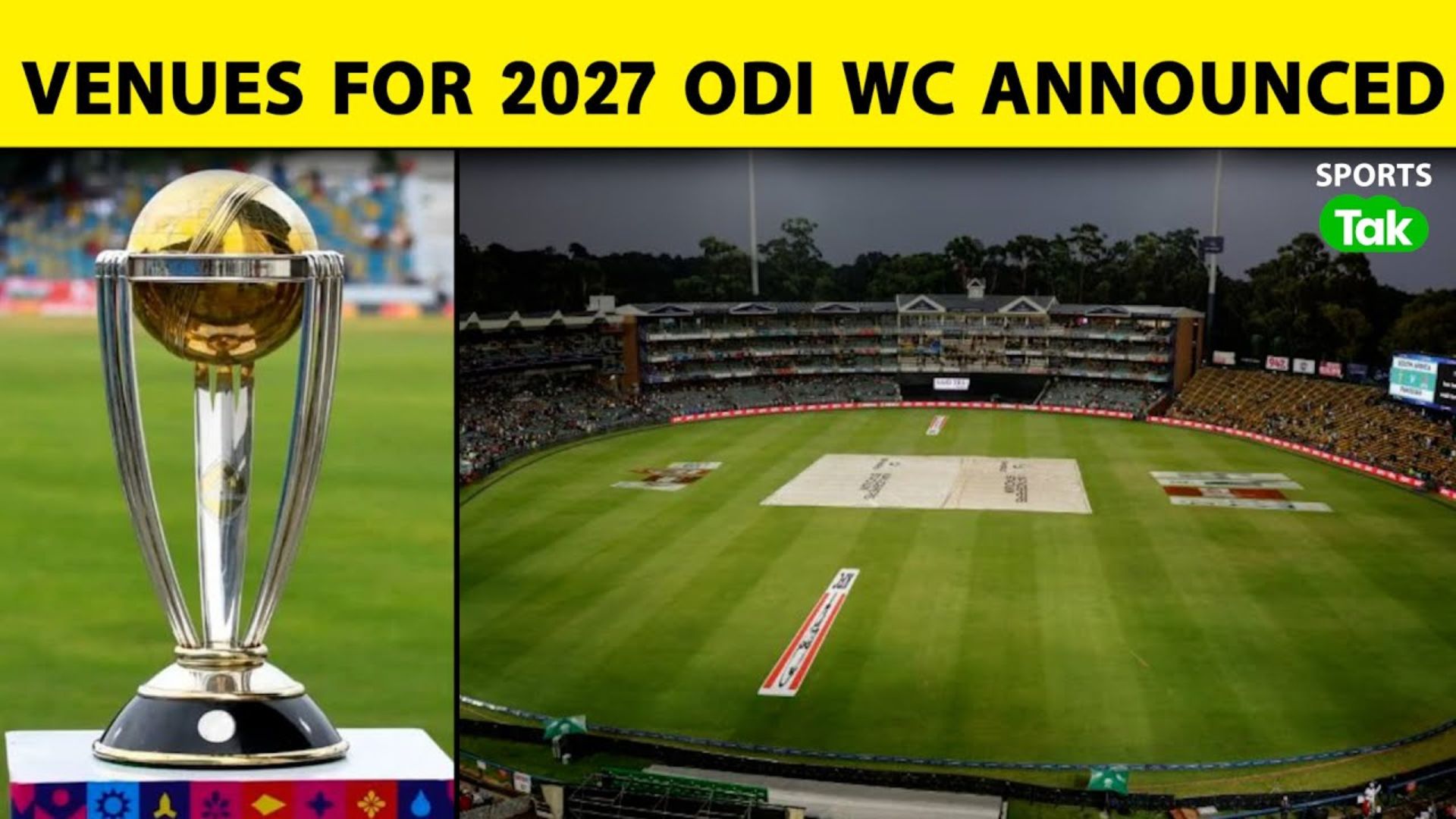 Cricket South Africa announces 2027 ODI World Cup 