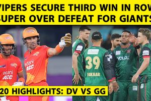 ILT20 Highlights: पहली बार हुआ सुपर ओवर, Vipers ने Giants को हराया SportsTak Hindi