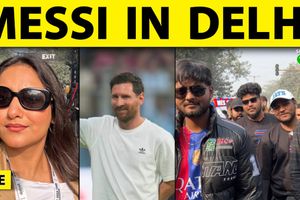 मेसी के दीदार के लिए अरुण जेटली स्टेडियम के बाहर उमड़ी भीड़ SportsTak Hindi