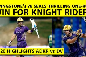 ILT20 Highlights : 13 करोड़ वाले लिविंगस्टन का गरजा बल्ला, एक रन से जीती नाइट राइडर्स SportsTak Hindi