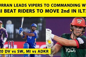 ILT20 Update: Sharjah Warriors 90 पर ढेर, MI Emirates ने Points Table में मारी बाजी SportsTak Hindi