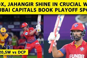 ILT20: जॉर्डन कॉक्स और जहांगीर के अर्धशतकों से प्लेऑफ में दुबई कैपिटल्स SportsTak Hindi