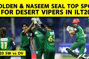 ILT20: Desert Vipers ने Sharjah Warriors को हराया, Max Holden और Naseem Shah बने जीत के हीरो SportsTak Hindi