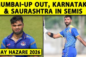 विजय हजारे ट्रॉफी: कर्नाटक ने मुंबई को हराया, सौराष्ट्र भी सेमीफाइनल में पहुंचा SportsTak Hindi