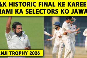 Shami के 'पंजे' के बाद J&K का धमाका, फाइनल में पहुंचने के लिए बस 83 रन और SportsTak Hindi