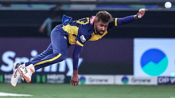 Sri Lanka's Nuwan Thushara