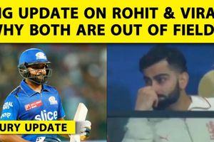 Rohit Sharma और Virat Kohli चोटिल, MI vs RCB मैच के बीच आई बड़ी Bad News SportsTak Hindi
