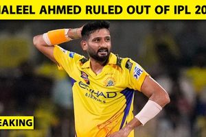 IPL 2026: CSK के लिए बुरी खबर, Grade 2 Tear के कारण Khaleel Ahmed टूर्नामेंट से बाहर SportsTak Hindi